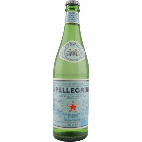 Eau ~  San Pellegrino ~ Pétillante  ~ 50 cl