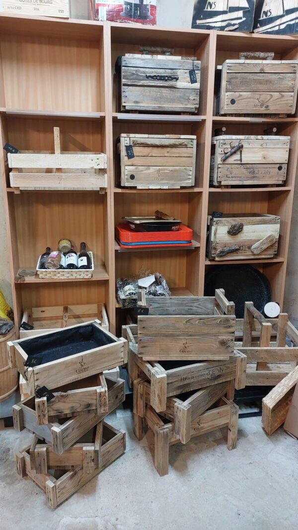 Vente de caisse en bois